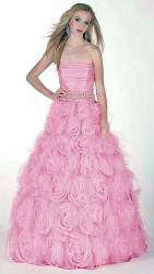 Gorgeous Alyce Designs pink prom dress