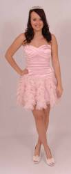 Extra cute pink prom dress, was £165, now just £50!