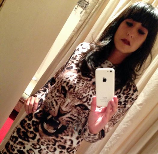 AW14 leopard print jumper