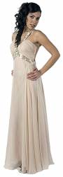 Floaty chiffon prom dress